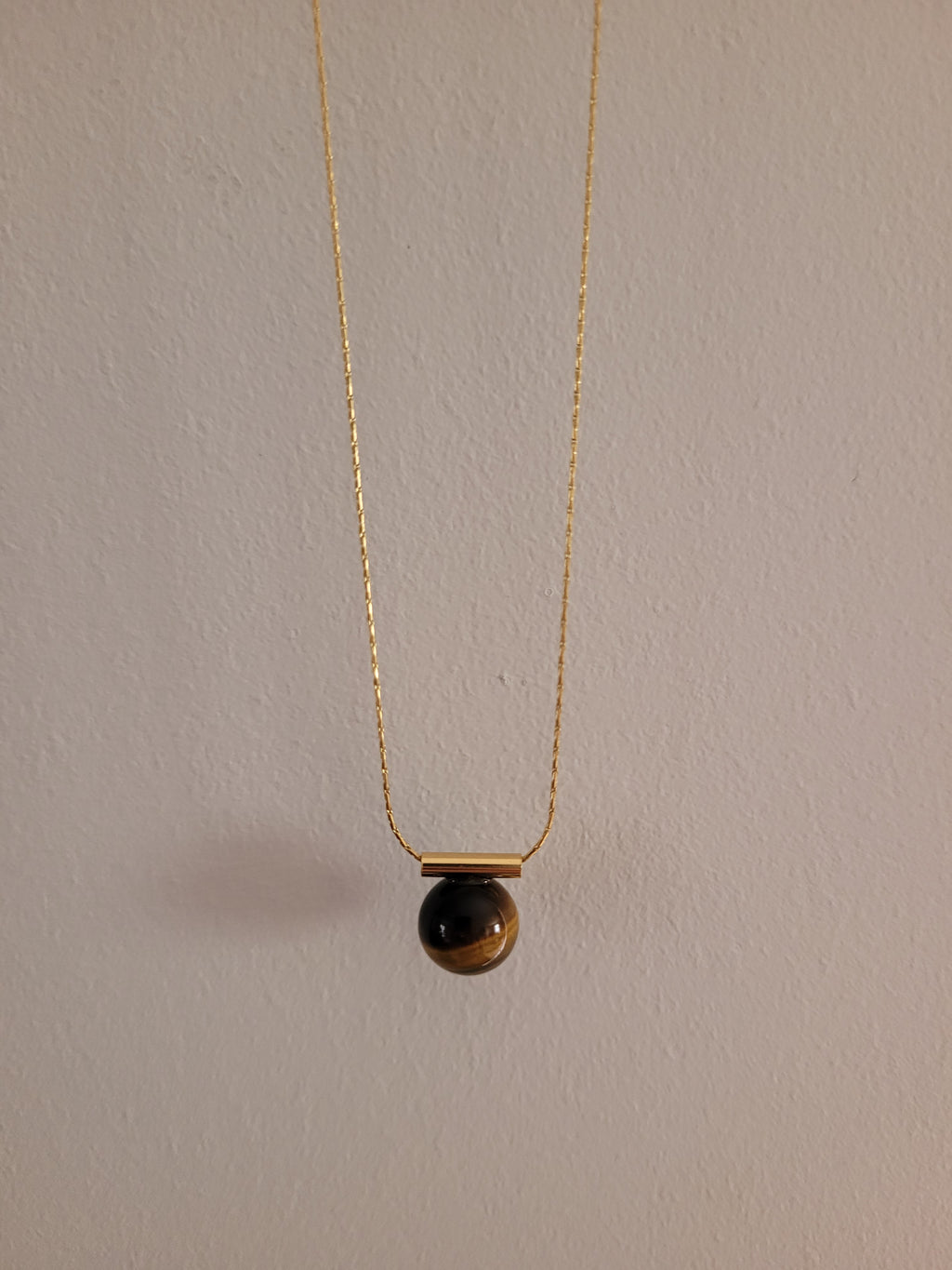Tiger Eye Pendant Necklace
