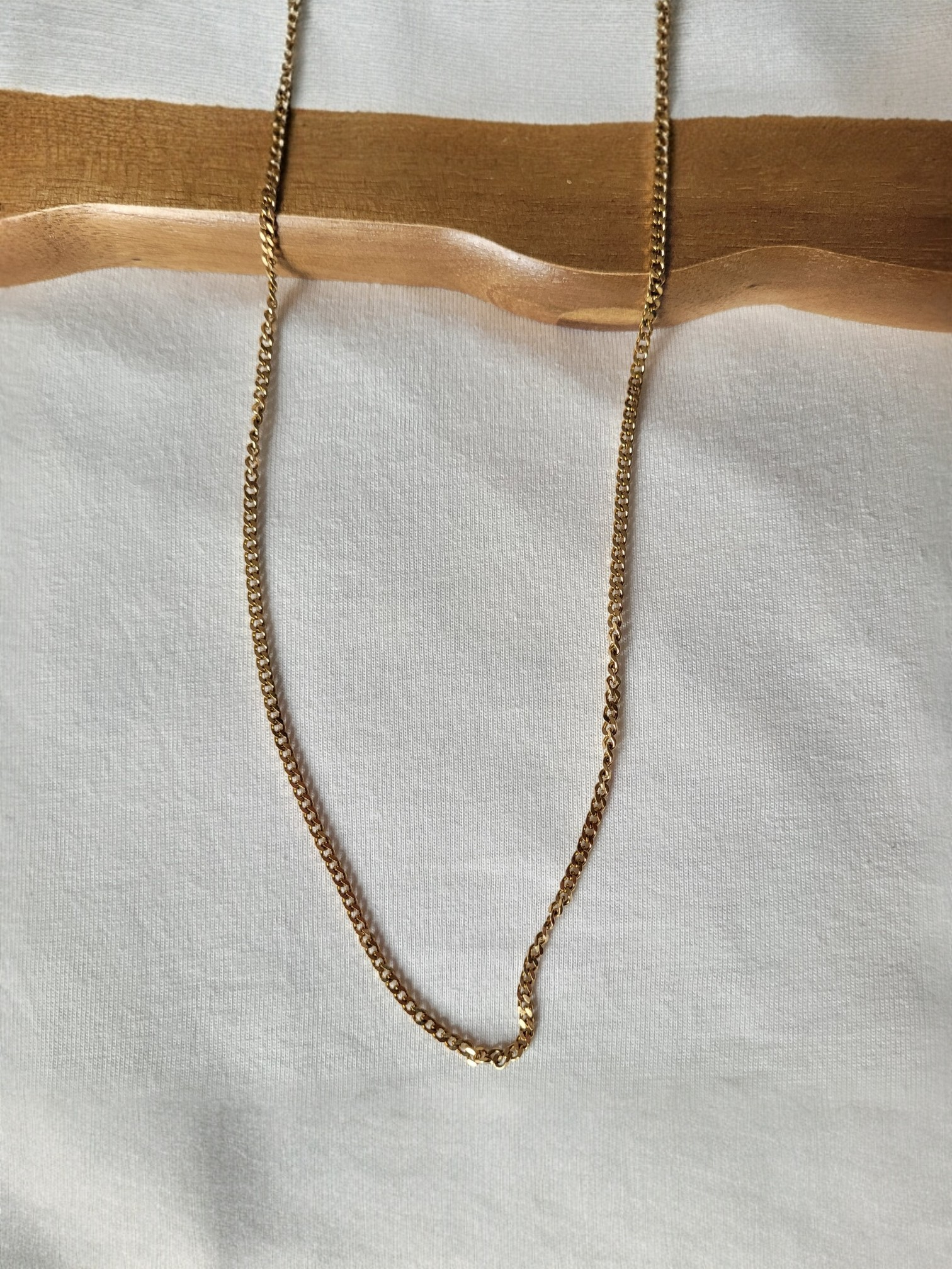 Gold Plated Classic Chain Necklace