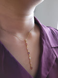 Aurora Multicolour Drop Necklace