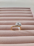 Gold Plated Square Band Ring