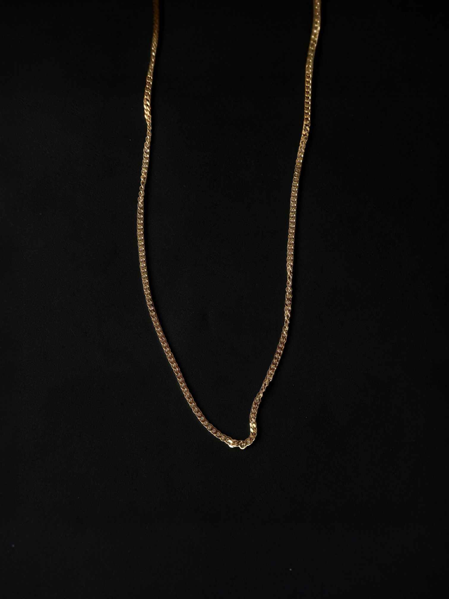 Gold Plated Classic Chain Necklace