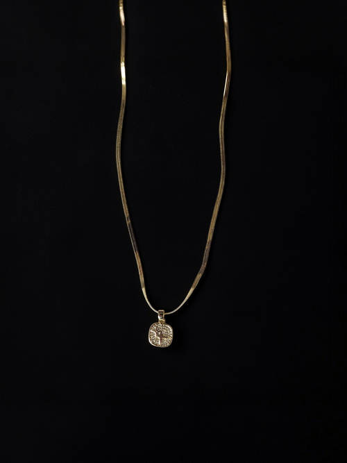 Dainty Disc Necklace